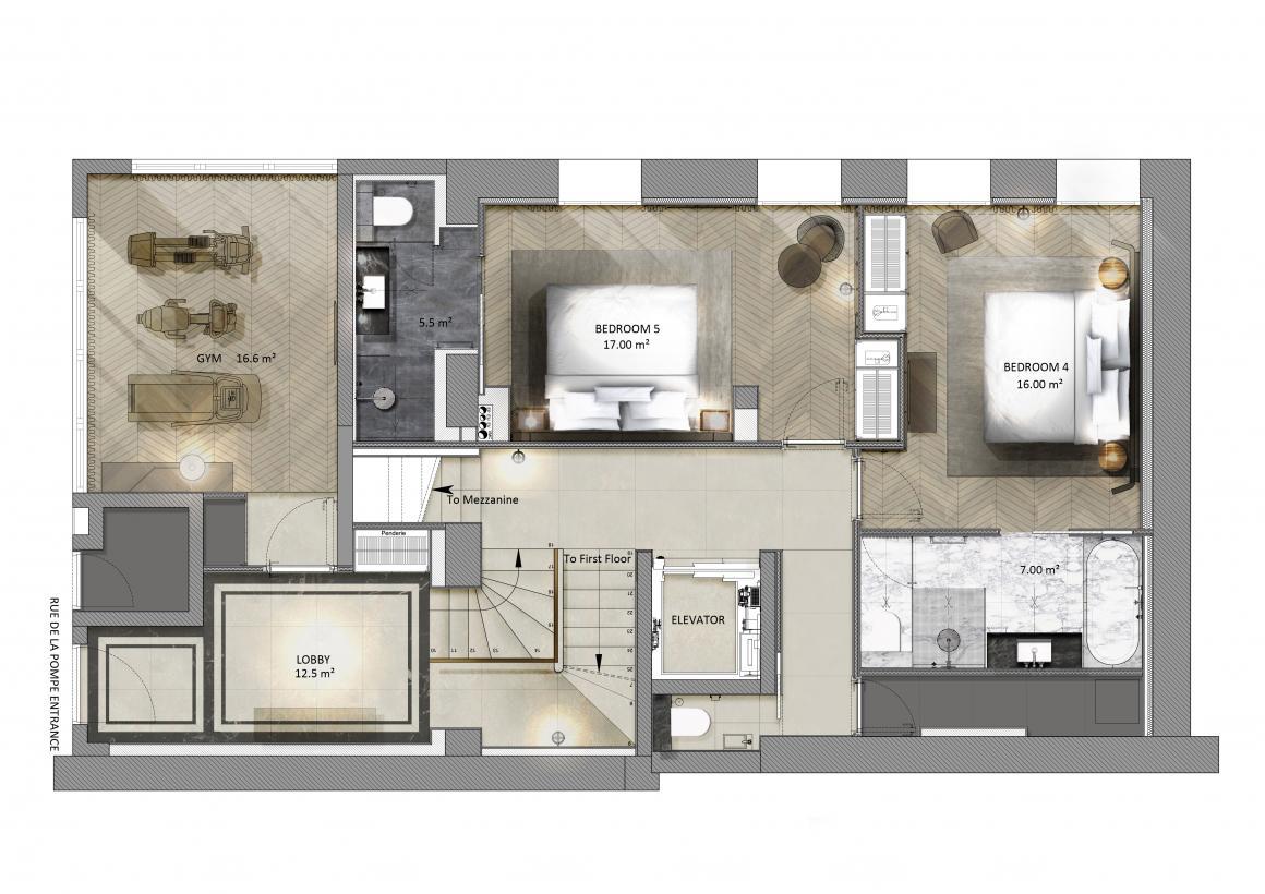Maison Montespan - Ground floor